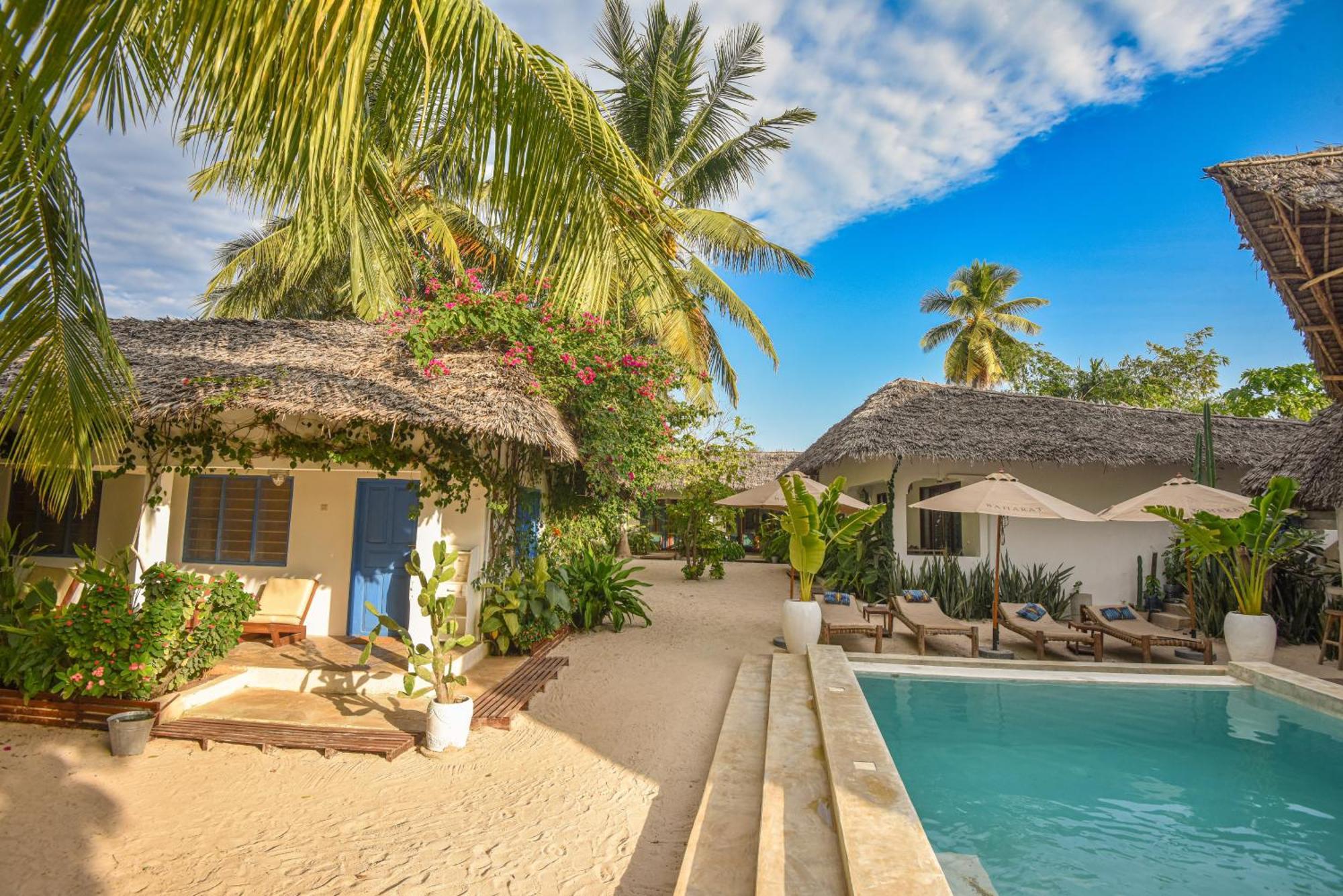 Badolina Bungalows Nungwi Bagian luar foto