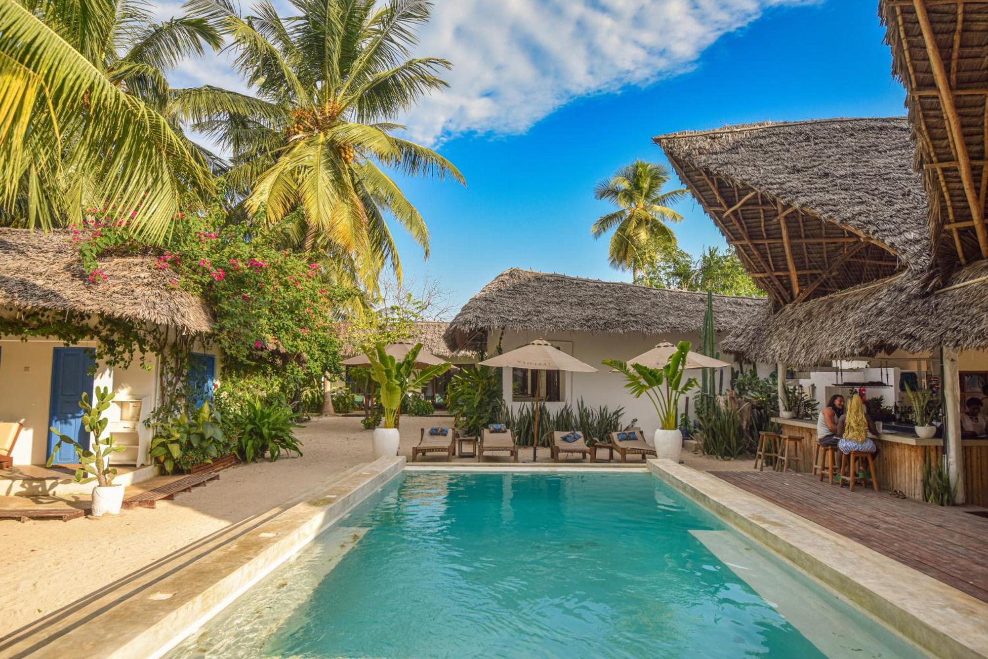 Badolina Bungalows Nungwi Bagian luar foto